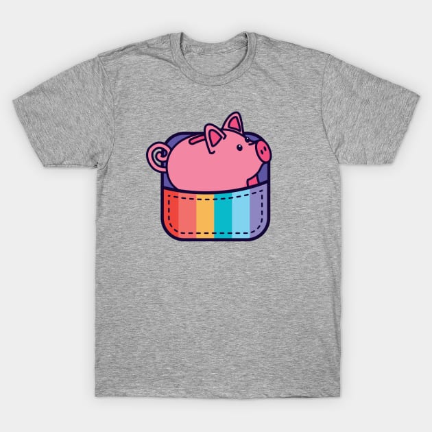 Pride Pocket Logo T-Shirt by Pride Pocket